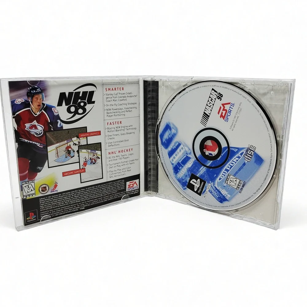 NASCAR 98 PS1 Racing Game Electronic Arts Sports Simulation Stock Car 90s Sim